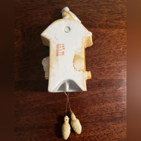 Vintage Cuckoo Clock Wall Vase Japan - Picture 7 of 10